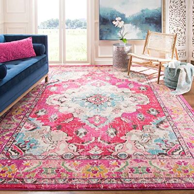 Safavieh Mila' - rouge - 152x91 cm - Rug - Publicité Safavieh Mila' - rouge - 152x91 cm - Rug - Publicité