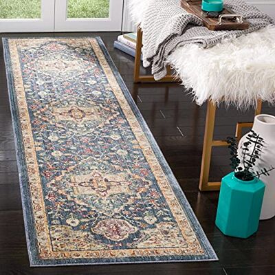Safavieh - Loper Magnolia - Viscose multicolor - Tapis - Publicité Safavieh - Loper Magnolia - Viscose multicolor - Tapis - Publicité