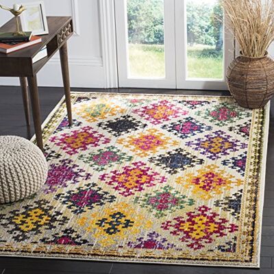 Safavieh - Lunya - Multicolore - 230x160 cm - Tapis - Publicité Safavieh - Lunya - Multicolore - 230x160 cm - Tapis - Publicité