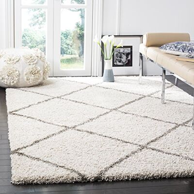 Tapis en Jute Ivoire et Gris - Myla - Publicité Tapis en Jute Ivoire et Gris - Myla - Publicité