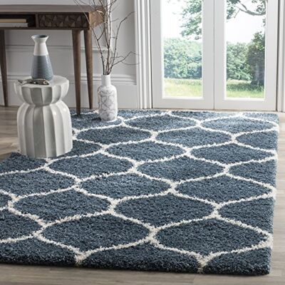 Safavieh - Esther - Bleu - 152x91 cm - Rug - Publicité Safavieh - Esther - Bleu - 152x91 cm - Rug - Publicité