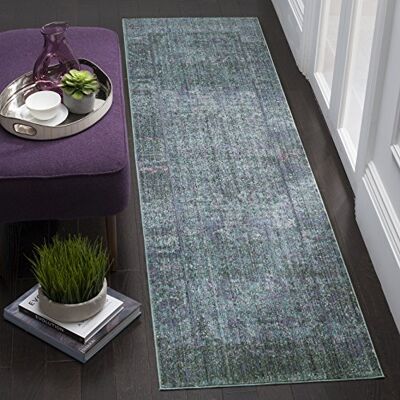 Safavieh Lulu bleu 240x68 cm tapis - Publicité Safavieh Lulu bleu 240x68 cm tapis - Publicité