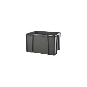SUNDIS Modèle 4.503.001 Conteneur de rangement - 45L - Noir - Publicité SUNDIS Modèle 4.503.001 Conteneur de rangement - 45L - Noir - Publicité