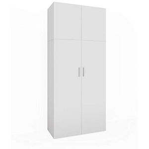 Vicco Étagère à dossiers Frank, Blanc, 80x182.4cm, pour Un Rangement Clair des dossiers et classeurs - Publicité Vicco Étagère à dossiers Frank, Blanc, 80x182.4cm, pour Un Rangement Clair des dossiers et classeurs - Publicité