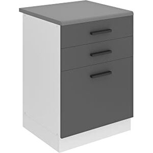 B BELINI GROUP BELINI Meuble de Cuisine Bas avec Plan de Travail Taille: 51,6 x 60 x 85 cm Petit Meuble de Cuisine 2 Tiroirs, 1 Porte Couleur : Argent Mat - Publicité B BELINI GROUP BELINI Meuble de Cuisine Bas avec Plan de Travail Taille: 51,6 x 60 x 85 cm Petit Meuble de Cuisine 2 Tiroirs, 1 Porte Couleur : Argent Mat - Publicité