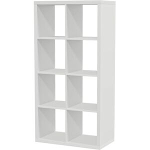 IKEA - KALLAX 8 - Blanc - 77x147cm - Étagère - Publicité IKEA - KALLAX 8 - Blanc - 77x147cm - Étagère - Publicité