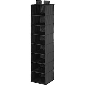 Honey Can Do Honey-Can-Do SFT-01246 Hanging Closet Organizer, Black, 8-Shelf - Publicité Honey Can Do Honey-Can-Do SFT-01246 Hanging Closet Organizer, Black, 8-Shelf - Publicité