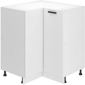 B BELINI GROUP BELINI Meuble de Cuisine Bas sans Plan de Travail Angle 1 Porte Blanc Mat 90 x 90 x 82 cm - Publicité B BELINI GROUP BELINI Meuble de Cuisine Bas sans Plan de Travail Angle 1 Porte Blanc Mat 90 x 90 x 82 cm - Publicité