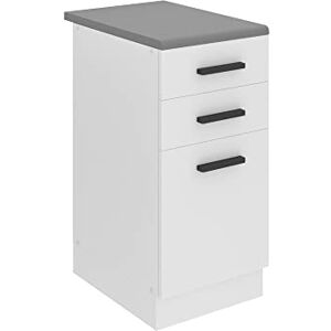B BELINI GROUP BELINI Meuble Bas avec Plan de Travail SDSZ pour Cuisine 51,6 x 40 x 85 cm 2 Tiroirs, 1 Porte Blanc Mat - Publicité B BELINI GROUP BELINI Meuble Bas avec Plan de Travail SDSZ pour Cuisine 51,6 x 40 x 85 cm 2 Tiroirs, 1 Porte Blanc Mat - Publicité