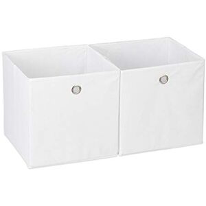 RELAXDAYS 4x Boîtes de rangement - Pliables, Blanches, 30x30x30cm - Publicité RELAXDAYS 4x Boîtes de rangement - Pliables, Blanches, 30x30x30cm - Publicité