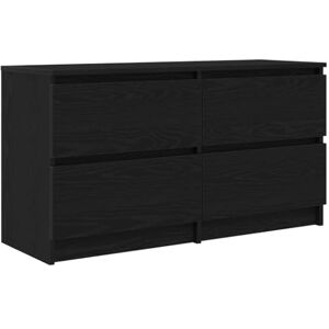 vidaXL Meuble TV Noir 100x35x54 cm Bois d'ingénierie, Banc TV, Meuble HiFi, Centre de Divertissement, Buffet TV, Meuble multimédia, Console TV - Publicité vidaXL Meuble TV Noir 100x35x54 cm Bois d'ingénierie, Banc TV, Meuble HiFi, Centre de Divertissement, Buffet TV, Meuble multimédia, Console TV - Publicité