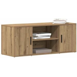 vidaXL Meuble TV Artisan Eiche - Moderne, Pratique, Facile à Assembler - TV Stand - Publicité vidaXL Meuble TV Artisan Eiche - Moderne, Pratique, Facile à Assembler - TV Stand - Publicité