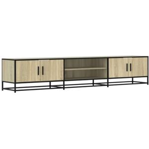 vidaXL Meuble TV chêne Sonoma 210x35x41 cm Bois d'ingénierie, Support TV, Buffet TV, Meuble multimédia, Banc TV, Meuble HiFi, Centre de Divertissement - Publicité vidaXL Meuble TV chêne Sonoma 210x35x41 cm Bois d'ingénierie, Support TV, Buffet TV, Meuble multimédia, Banc TV, Meuble HiFi, Centre de Divertissement - Publicité