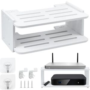 xiruiubao Etagere Decodeur,Etagere Murale TV,Etagere DVD,Support Box Internet pour Stocker Routeurs,Projecteurs,Appareils Photo,Verdure,Ornements,Téléphones Portables et Haut-Parleurs Intelligents - Publicité xiruiubao Etagere Decodeur,Etagere Murale TV,Etagere DVD,Support Box Internet pour Stocker Routeurs,Projecteurs,Appareils Photo,Verdure,Ornements,Téléphones Portables et Haut-Parleurs Intelligents - Publicité