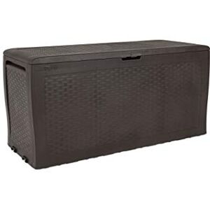 Keter - Samoa Outdoor Trunk - Marron - Outdoor Storage Box - Publicité Keter - Samoa Outdoor Trunk - Marron - Outdoor Storage Box - Publicité