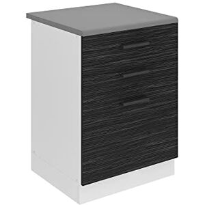 B BELINI GROUP BELINI Meuble de Cuisine Bas avec Plan de Travail Taille: 51,6 x 60 x 85 cm Petit Meuble avec 2 Tiroirs, 1 Porte Couleur : Ébène Royal - Publicité B BELINI GROUP BELINI Meuble de Cuisine Bas avec Plan de Travail Taille: 51,6 x 60 x 85 cm Petit Meuble avec 2 Tiroirs, 1 Porte Couleur : Ébène Royal - Publicité