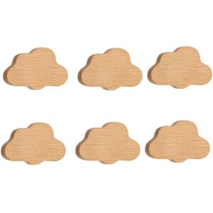 SANCHAKOU Porte Poignées Placard En Bois 6 Pièces Étoile Nuage Enfants Poignée En Bois Armoire Porte Tiroir Poignée En Bois Meubles Monotrou Poignée Nuage - Publicité SANCHAKOU Porte Poignées Placard En Bois 6 Pièces Étoile Nuage Enfants Poignée En Bois Armoire Porte Tiroir Poignée En Bois Meubles Monotrou Poignée Nuage - Publicité