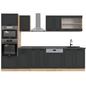 VICCO Cuisine modulable - 300cm avec armoire haute - Publicité VICCO Cuisine modulable - 300cm avec armoire haute - Publicité