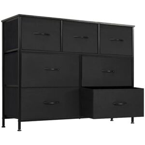 DUMOS Commode pour Chambre à Coucher, avec tiroirs en Tissu, Organisateur Haut pour vêtements, Armoire, Tour de Rangement avec Armoire, Cadre en métal, Plateau en Bois, Meuble léger - Publicité DUMOS Commode pour Chambre à Coucher, avec tiroirs en Tissu, Organisateur Haut pour vêtements, Armoire, Tour de Rangement avec Armoire, Cadre en métal, Plateau en Bois, Meuble léger - Publicité