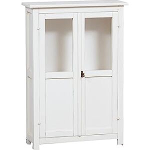 Biscottini Vitrine Bois 68 x 25 x 98 cm Bar pour Maison Porte liqueurs Cuisine et Meuble Salon, 68X25X98 - Publicité