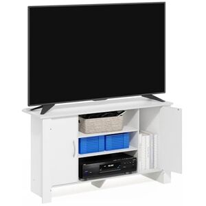Furinno ECON Meuble TV, Centre Multimédia, Console TV pour Téléviseurs Jusqu'À 46 Pouces, pour Salon Ou Chambre, Blanc - Publicité Furinno ECON Meuble TV, Centre Multimédia, Console TV pour Téléviseurs Jusqu'À 46 Pouces, pour Salon Ou Chambre, Blanc - Publicité