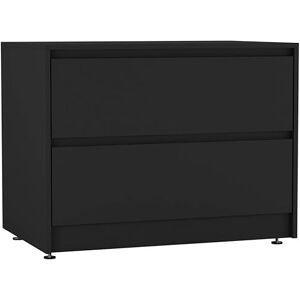 URBNLIVING Commode à 2 tiroirs avec pieds réglables, commode moderne en bois d'ingénierie avec tiroirs à glissement lisse, buffet compact pour chambre à coucher, salon ou couloir - Publicité URBNLIVING Commode à 2 tiroirs avec pieds réglables, commode moderne en bois d'ingénierie avec tiroirs à glissement lisse, buffet compact pour chambre à coucher, salon ou couloir - Publicité