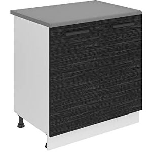 B BELINI GROUP BELINI Meuble de Cuisine Bas avec Plan de Travail Taille: 51,6 x 80 x 85 cm Petit Meuble avec 2 Portes Couleur : Ébène Royal - Publicité B BELINI GROUP BELINI Meuble de Cuisine Bas avec Plan de Travail Taille: 51,6 x 80 x 85 cm Petit Meuble avec 2 Portes Couleur : Ébène Royal - Publicité