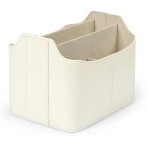 Londo Porte-Télécommande en Cuir – Organisateur de Bureau avec Emplacement Tablette, Rangement Pinceaux Maquillage et Ustensiles, Grand Caddy avec 5 Compartiments - Publicité Londo Porte-Télécommande en Cuir – Organisateur de Bureau avec Emplacement Tablette, Rangement Pinceaux Maquillage et Ustensiles, Grand Caddy avec 5 Compartiments - Publicité