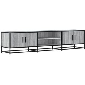 vidaXL Meuble TV Sonoma Gris 180x35x41 cm Bois d'ingénierie, Support TV, Buffet TV, Meuble multimédia, Banc TV, Meuble HiFi, Centre de Divertissement - Publicité vidaXL Meuble TV Sonoma Gris 180x35x41 cm Bois d'ingénierie, Support TV, Buffet TV, Meuble multimédia, Banc TV, Meuble HiFi, Centre de Divertissement - Publicité