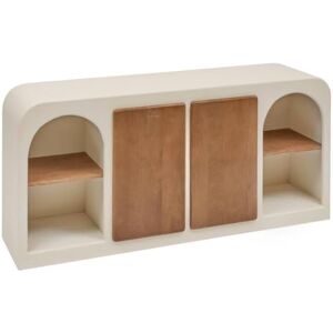 ATMOSPHERA CREATEUR D'INTERIEUR Atmosphera Buffet 2 Portes 8 Niveaux Sienna Beige h85 - Publicité ATMOSPHERA CREATEUR D'INTERIEUR Atmosphera Buffet 2 Portes 8 Niveaux Sienna Beige h85 - Publicité