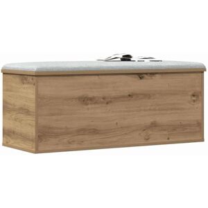 Coffre de rangement VidaXL - Chêne massif - 90x35x35 cm - Polyvalent - Publicité Coffre de rangement VidaXL - Chêne massif - 90x35x35 cm - Polyvalent - Publicité
