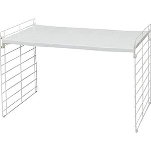 Iris Ohyama , Étagère,Organiseur pour Placard, sous évier, Extensible, Rangement en Plastique pour armoires de Cuisine, Garde-Manger, Aliments et ustensil -Telescopic Rack 1-Tier USD-1V- Blanc - Publicité Iris Ohyama , Étagère,Organiseur pour Placard, sous évier, Extensible, Rangement en Plastique pour armoires de Cuisine, Garde-Manger, Aliments et ustensil -Telescopic Rack 1-Tier USD-1V- Blanc - Publicité