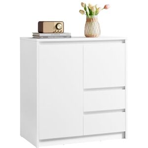 VASAGLE Buffet, Meuble de Rangement, avec Porte et Étagère Réglable en Hauteur, Moderne, 40 x 70 x 74,5 cm, pour Salon, Salle à Manger, Bureau, Blanc Nuage BBK243W01V1 - Publicité VASAGLE Buffet, Meuble de Rangement, avec Porte et Étagère Réglable en Hauteur, Moderne, 40 x 70 x 74,5 cm, pour Salon, Salle à Manger, Bureau, Blanc Nuage BBK243W01V1 - Publicité