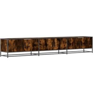 vidaXL Meuble TV chêne fumé 240x35x41 cm Bois d'ingénierie, Support TV, Buffet TV, Meuble multimédia, Banc TV, Meuble HiFi, Centre de Divertissement - Publicité vidaXL Meuble TV chêne fumé 240x35x41 cm Bois d'ingénierie, Support TV, Buffet TV, Meuble multimédia, Banc TV, Meuble HiFi, Centre de Divertissement - Publicité