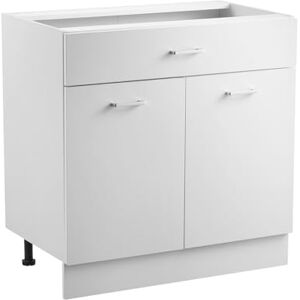 Vevor Meuble Bas Blanc Shaker 31" - Résistant & Élégant - Publicité Vevor Meuble Bas Blanc Shaker 31" - Résistant & Élégant - Publicité