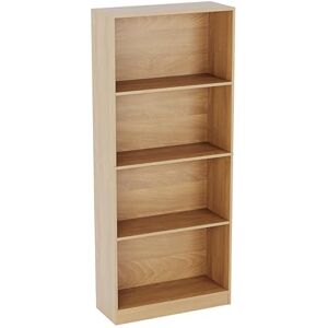 Vida Designs Cambridge - Chêne - 4-étagères - Bookcase - Publicité Vida Designs Cambridge - Chêne - 4-étagères - Bookcase - Publicité