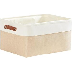 Mangata Boîte de Rangement en Tissu, Paniers de Rangement Pliables pour Vêtements, Dressing, Cosmétiques, Jouets (Kaki, Large) - Publicité Mangata Boîte de Rangement en Tissu, Paniers de Rangement Pliables pour Vêtements, Dressing, Cosmétiques, Jouets (Kaki, Large) - Publicité