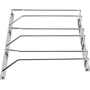 Dianoo Wine Glass Rack Under Cabinet Hanging Wire Stemware Rack Holder With Screws Chrome Finish 27cm 3 Rows - Publicité Dianoo Wine Glass Rack Under Cabinet Hanging Wire Stemware Rack Holder With Screws Chrome Finish 27cm 3 Rows - Publicité
