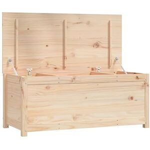 vidaXL Boîte de Rangement Banc de Rangement Coffre de Rangement Boîte à Outils Organisateur Maison 110x50x45,5 cm Bois Massif de Pin - Publicité vidaXL Boîte de Rangement Banc de Rangement Coffre de Rangement Boîte à Outils Organisateur Maison 110x50x45,5 cm Bois Massif de Pin - Publicité