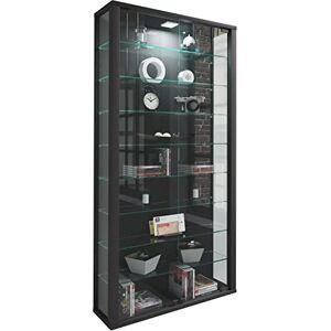 VCM vitrine Salon, Armoire vitrine, Meuble vitrine Salon, vitrine en Verre Colonne Vitrine Murale Suspendue vitrine en Verre vitrine Murale vitrine en Verre Vitrosa Maxi Noir - Publicité VCM vitrine Salon, Armoire vitrine, Meuble vitrine Salon, vitrine en Verre Colonne Vitrine Murale Suspendue vitrine en Verre vitrine Murale vitrine en Verre Vitrosa Maxi Noir - Publicité