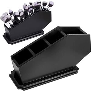CEFRECO Porte-pinceaux en forme de cercueil – Organisateur de maquillage gothique en bois pour coiffeuse – Décoration d'Halloween effrayante pour salle de bain, salon ou chambre à coucher – Cadeaux de - Publicité CEFRECO Porte-pinceaux en forme de cercueil – Organisateur de maquillage gothique en bois pour coiffeuse – Décoration d'Halloween effrayante pour salle de bain, salon ou chambre à coucher – Cadeaux de - Publicité