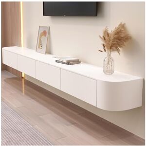 GMTstore OM Meuble TV Blanc,180cm Meuble Télé de Salon,avec 2 Tiroirs,1 Placards avec Portes,pour TV 65 Pouces,Armoire de Télévision sur Pied ou Suspendu,Banc TV Moderne,Convient pour Salon ou Chambre - Publicité GMTstore OM Meuble TV Blanc,180cm Meuble Télé de Salon,avec 2 Tiroirs,1 Placards avec Portes,pour TV 65 Pouces,Armoire de Télévision sur Pied ou Suspendu,Banc TV Moderne,Convient pour Salon ou Chambre - Publicité