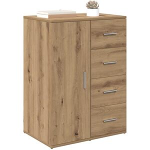 vidaXL Buffet Chêne Artisanal 59 x 39 x 80 cm Bois d'ingénierie, Salle à Manger, Meubles rustiques, vaisselier élégant, Espace de Rangement Durable, Charme pour Vivre organisé - Publicité vidaXL Buffet Chêne Artisanal 59 x 39 x 80 cm Bois d'ingénierie, Salle à Manger, Meubles rustiques, vaisselier élégant, Espace de Rangement Durable, Charme pour Vivre organisé - Publicité