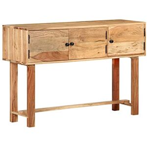 vidaXL Buffet Armoire Latérale Meuble de Rangement Armoire de Rangement Chambre à Coucher Salon Maison Intérieur 115x35x75 cm Bois d'Acacia Massif - Publicité vidaXL Buffet Armoire Latérale Meuble de Rangement Armoire de Rangement Chambre à Coucher Salon Maison Intérieur 115x35x75 cm Bois d'Acacia Massif - Publicité
