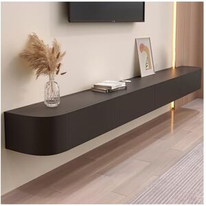 GMTstore OM Meuble TV Noirs,260(2x130) cm Meuble Télé de Salon en Bois,avec 2 Tiroirs,2 Placards avec Portes,pour TV 95 Pouces,Armoire de Télévision sur Pied ou Suspendu,Convient pour Salon ou Chambre - Publicité GMTstore OM Meuble TV Noirs,260(2x130) cm Meuble Télé de Salon en Bois,avec 2 Tiroirs,2 Placards avec Portes,pour TV 95 Pouces,Armoire de Télévision sur Pied ou Suspendu,Convient pour Salon ou Chambre - Publicité