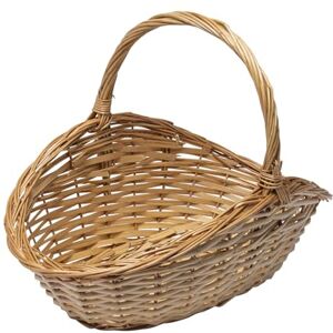 WERKA PRO Panier à Bûches en Osier Naturel Forme Ovale avec Poignée Ergonomique Dimensions 50 x 30 x H. 8/20 cm Pratique et Élégant pour Salon ou Poêle à Bois - Publicité WERKA PRO Panier à Bûches en Osier Naturel Forme Ovale avec Poignée Ergonomique Dimensions 50 x 30 x H. 8/20 cm Pratique et Élégant pour Salon ou Poêle à Bois - Publicité