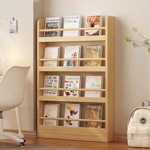 BVCL Bibliothèque à Poser derrière la Porte Fine (10 cm de Profondeur) et Robuste Étagère for Enfants Peu encombrante for Livres et Jouets(4 Floors,Width 50cm) - Publicité BVCL Bibliothèque à Poser derrière la Porte Fine (10 cm de Profondeur) et Robuste Étagère for Enfants Peu encombrante for Livres et Jouets(4 Floors,Width 50cm) - Publicité