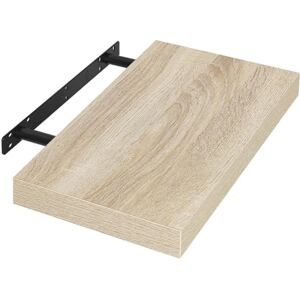 EUGAD Étagères Murale en MDF,étagère de Rangement décorative Flottante 40cm Longueur,Chêne Sonoma - Publicité EUGAD Étagères Murale en MDF,étagère de Rangement décorative Flottante 40cm Longueur,Chêne Sonoma - Publicité