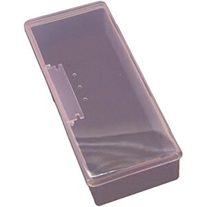 Daedalus Boîte de rangement en plastique transparent pour fournitures d'ongles - Publicité Daedalus Boîte de rangement en plastique transparent pour fournitures d'ongles - Publicité