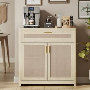 VASAGLE Collection ELLAN – Buffet de Style Bohème avec Portes Effet Cannage Rotin, Meuble de Rangement, Coins Arrondis, Étagère Réglable, Tiroir, pour Cuisine, Salle à Manger, Beige Naturel BBK601LC01 - Publicité VASAGLE Collection ELLAN – Buffet de Style Bohème avec Portes Effet Cannage Rotin, Meuble de Rangement, Coins Arrondis, Étagère Réglable, Tiroir, pour Cuisine, Salle à Manger, Beige Naturel BBK601LC01 - Publicité